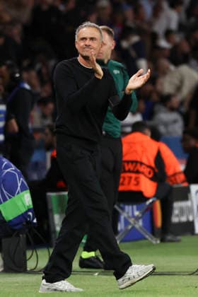 FOOTBALL : Paris Saint Germain Vs SK Slovan Bratislava - Ligue des Champions - 09 09 2026 Luis Enrique (Paris Saint Germain) ParisFrance  Copyright: xMichaelxBaucherx