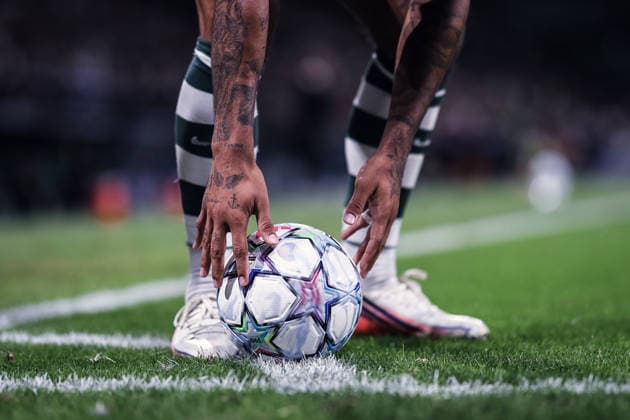 September 9, 2026, Lisboa, Lisboa, Portugal: Rodrigo Zalazar of Sporting CP places the ball at the corner flag during the UEFA Champions League 2026 27 League Phase MD1 match between Sporting CP and Galatasaray at Estadio Jose Alvalade on September 09, 2026 in Lisboa, Portugal. Sporting CP X Galatasaray - UEFA Champions League 2026 27 League Phase MD1  - ZUMAg283 20260909_zsp_g283_093 Copyright: xJoaoxGregoriox