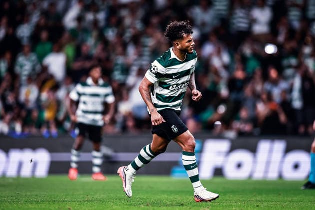 September 9, 2026, Lisboa, Lisboa, Portugal: Luis Suarez of Sporting Clube de Portugal celebrates scoring his sides second goal of the match during the UEFA Champions League 2026 27 League Phase MD1 match between Sporting CP and Galatasaray at Estadio Jose Alvalade on September 09, 2026 in Lisboa, Portugal. Lisboa Portugal - ZUMAg283 20260909_zsp_g283_059 Copyright: xJoaoxGregoriox