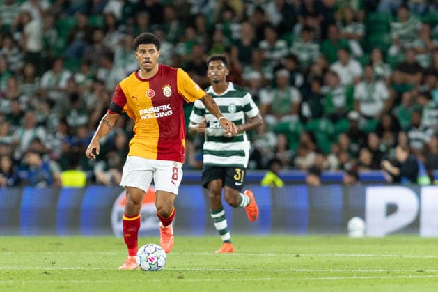 September 9, 2026, Lisbon, Lisbon, Portugal: Galatasaray midfielder from Brazil GABRIEL SARA (8) in action during the game for the League Phase for the UEFA Champions League between Sporting and Galatasaray at Estadio Jose de Alvalade Soccer 2026: Sporting 3:1 Galatasaray  - ZUMAs359 20260909_zsp_s359_080 Copyright: xAlexandrexdexSousax