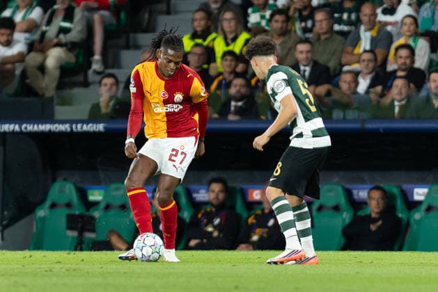 September 9, 2026, Lisbon, Lisbon, Portugal: Galatasaray forward from Portugal RAFAEL LEAO (27) in action during the game for the League Phase for the UEFA Champions League between Sporting and Galatasaray at Estadio Jose de Alvalade Soccer 2026: Sporting 3:1 Galatasaray  - ZUMAs359 20260909_zsp_s359_121 Copyright: xAlexandrexdexSousax