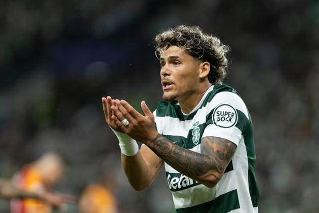 September 9, 2026, Lisbon, Lisbon, Portugal: Sporting defender from Uruguay MAXI ARAUJO (20) in action during the game for the League Phase for the UEFA Champions League between Sporting and Galatasaray at Estadio Jose de Alvalade Soccer 2026: Sporting 3:1 Galatasaray  - ZUMAs359 20260909_zsp_s359_128 Copyright: xAlexandrexdexSousax