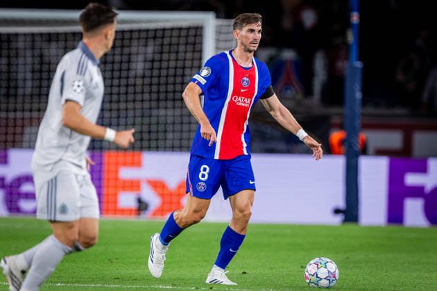 PARIS - SLOVAN BRATISLAVA Fabian Ruiz of PSG during the matchday 1 of League phase round of UEFA Champions league football match between Paris Saint Germain and SK Slovan Bratislava at Parc des Princes. Paris, France, September 09, 2026. Copyright: xx 080A5530