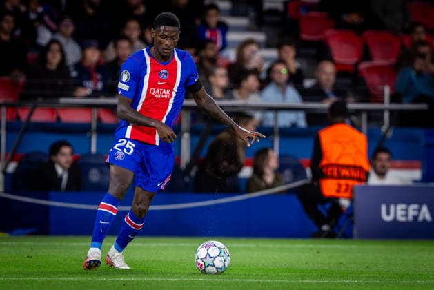 PARIS - SLOVAN BRATISLAVA Nuno Mendes of PSG during the matchday 1 of League phase round of UEFA Champions league football match between Paris Saint Germain and SK Slovan Bratislava at Parc des Princes. Paris, France, September 09, 2026. Copyright: xx 080A3881