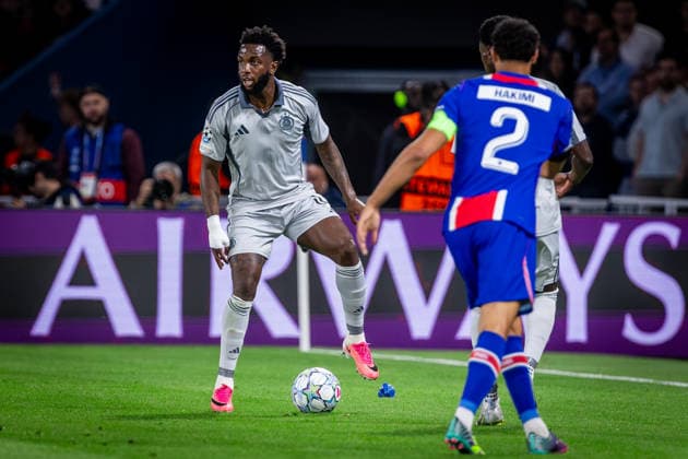 PARIS - SLOVAN BRATISLAVA Sandro Cruz of Slovan during the matchday 1 of League phase round of UEFA Champions league football match between Paris Saint Germain and SK Slovan Bratislava at Parc des Princes. Paris, France, September 09, 2026. Copyright: xx 080A3927