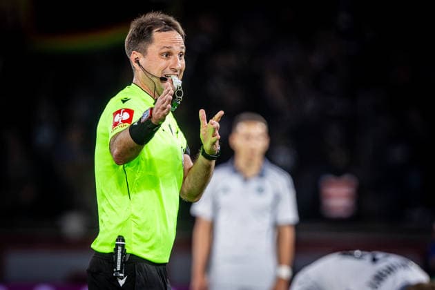 PARIS - SLOVAN BRATISLAVA Referee Mykola Balakin during the matchday 1 of League phase round of UEFA Champions league football match between Paris Saint Germain and SK Slovan Bratislava at Parc des Princes. Paris, France, September 09, 2026. Copyright: xx 080A3992
