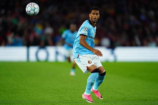 Goncalo Borges of Feyenoord during the UEFA Champions League match between FC Barcelona, Barca and Feyenoord played at Spotify Camp Nou Stadium on 9 Sept 2026 in Barcelona, Spain. (Photo by Bagu Blanco PRESSINPHOTO) ESP: FC Barcelona - Feyenoord. UEFA Champions League. Matchday 1, Spotify Camp Nou Stadium, Spain - 09 Sep 2026Barcelona Spotify Camp Nou Stadium Barcelona Spain  Copyright: xBlanco PRESSINPHOTO Shutterstockx 17143262bi