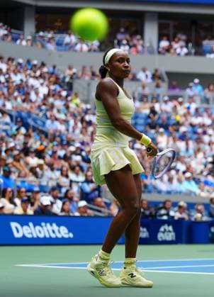 Coco Gauff 2026 US Open, Day Eleven, USTA Billie Jean King National Tennis Center, New York, USA - 09 Sep 2026New York USTA Billie Jean King National T New York (NY) United States of America EDITORIAL USE ONLY No use with unauthorised audio, video, data, fixture lists, club league logos or live services. Online in-match use limited to 120 images, no video emulation. No use in betting, games or single club league player publications. Copyright: xJavierxGarcia Shutterstockx 17140158be