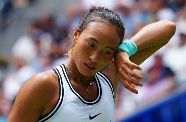 Qinwen Zheng 2026 US Open, Day Eleven, USTA Billie Jean King National Tennis Center, New York, USA - 09 Sep 2026New York USTA Billie Jean King National T New York (NY) United States of America EDITORIAL USE ONLY No use with unauthorised audio, video, data, fixture lists, club league logos or live services. Online in-match use limited to 120 images, no video emulation. No use in betting, games or single club league player publications. Copyright: xJavierxGarcia Shutterstockx 17140158cq