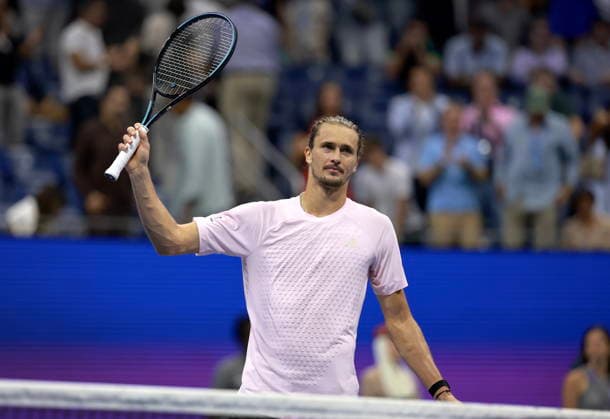Tennis, US Open, Day 11, Alexander Zverev v Botic Van de Zandschulp