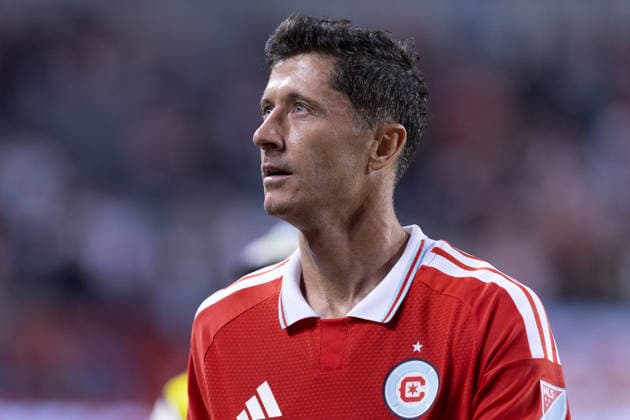 CHICAGO, USA - September 9: Robert Lewandowski (9 Chicago Fire FC) is seen after the Major League Soccer game between Chicago Fire FC and Inter Miami CF at Soldier Field on Wednesday September 9 in Chicago, USA Copyright: xShainaxBenhiyoun SPPx Sportspressphoto_SPR227563