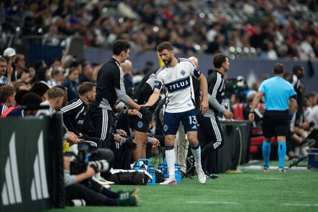 September 9, 2026, Vancouver, Bc, CANADA: Vancouver Whitecaps Thomas Muller (13) is subbed off during the first half of an MLS, Fussball Herren, USA soccer match against Los Angeles Galaxy in Vancouver on Wednesday, Sept. 9, 2026. Canada News - September 9, 2026  - ZUMAc35_ 20260909_zaf_c35_150 Copyright: xEthanxCairnsx