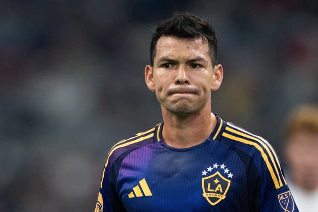September 9, 2026, Vancouver, Bc, CANADA: Los Angeles Galaxy s Hirving Lozano reacts to Vancouver Whitecaps Brian White s goal during the first half of an MLS, Fussball Herren, USA soccer match in Vancouver on Wednesday, Sept. 9, 2026. Canada News - September 9, 2026  - ZUMAc35_ 20260909_zaf_c35_160 Copyright: xEthanxCairnsx