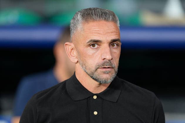 Sporting CP Vs Galatasaray SK in Lisbon, Portugal Rui Borges, Sporting CP Coach, in action during UEFA Champions League 2025 26 League phase Matchday 1 between Sporting CP and Galatasaray SK at Estadio Jose Alvalade. Final score: Sporting CP 3:1 Galatasaray SK Lisbon Portugal Copyright: xBrunoxdexCarvalhox xSOPAxImagesx brunodecarvalho_sportingalatasaray-1623