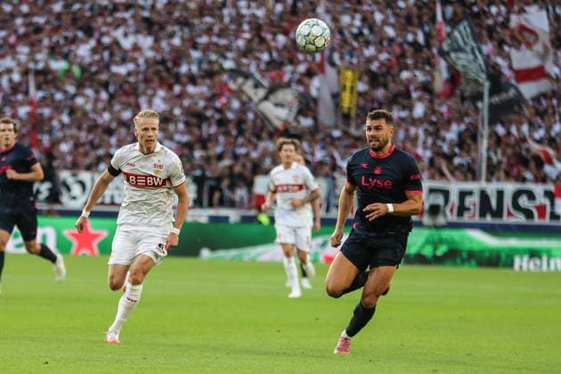 Stuttgart 09.09.2026. PIlka nozna UEFA Liga Mistrzow sezon 2026 2027 runda 1 mecz: VfB Stuttgart - Viking FK --- Football UEFA Champions League season 2026 2027 round 1 match: VfB Stuttgart - Viking FK nz Zlatko Tripic Fot. Kacper Staniec NEWSPIX.PL --- newspix.pl POLAND OUT! 