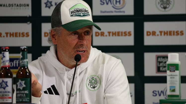September 9, 2026, xrekx, Regional League Southwest Soccer, FC Homburg 1 vs. FC Kaiserslautern II – Press Conference with Roland Seitz, Coach of FC 08 Homburg, Homburg