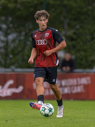 Ingolstadt Gerolfing, Germany, September 9, 2026; Friendly Match 2026–2027: FC Ingolstadt 04 II vs. German National Police Team; Pictured: Maximilian Wagner, FCI Hearing Aids, Langer Stadium, Bavaria Copyright: xFotostandx xSchäferx