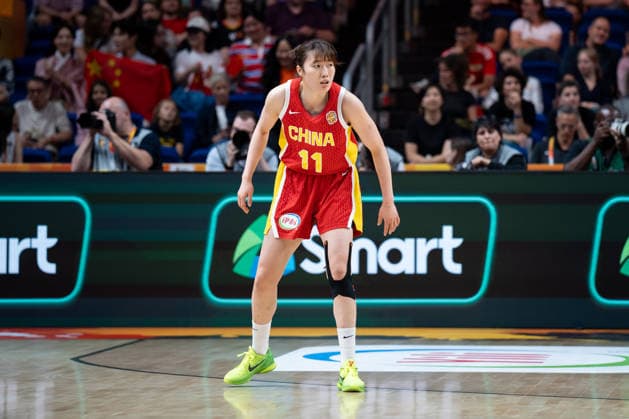 Puerto Rico V China: Qualification To Quarter-Finals - FIBA Women s Basketball World Cup Germany 2026 Xinyu Luo plays during the quarterfinals qualifier of the FIBA Women s Basketball World Cup 2026 between Puerto Rico and China in Berlin, Germany, on September 9, 2026. Berlin Germany  Copyright: xMarcinxGolbax originalFilename:golba-puertori260909_npLuj.jpg