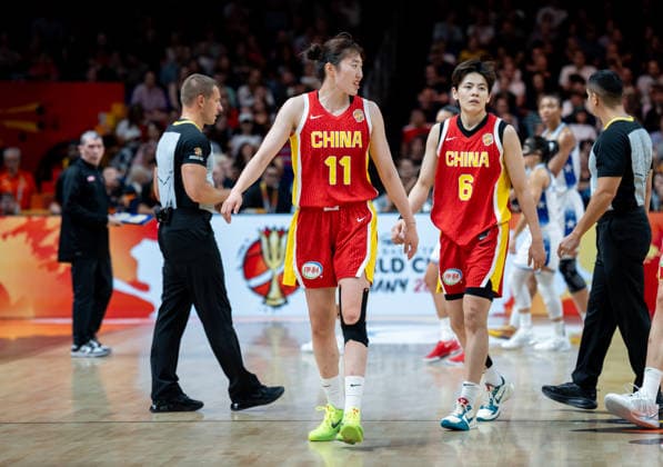 Puerto Rico V China: Qualification To Quarter-Finals - FIBA Women s Basketball World Cup Germany 2026 Xinyu Luo plays during the quarterfinals qualifier of the FIBA Women s Basketball World Cup 2026 between Puerto Rico and China in Berlin, Germany, on September 9, 2026. Berlin Germany  Copyright: xMarcinxGolbax originalFilename:golba-puertori260909_npXeD.jpg