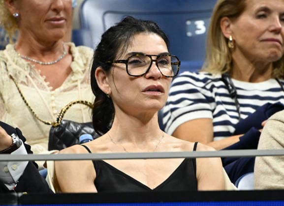 FLUSHING NY- SEPTEMBER 08: Julianna Margulies is seen watching Carlos Alcaraz Vs Ben Shelton at the quarter finals in Arthur Ashe Stadium during The US Open at the USTA Billie Jean King National Tennis Center on September 8, 2026 in Flushing Queens. Copyright: xmpi04x xMediaPunchx
