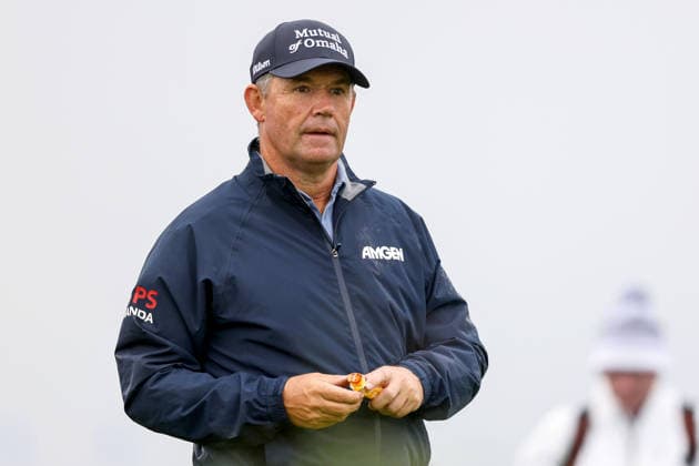 2026 Amgen Irish Open - First Round, Trump International Golf Links, Doonbeg 10 9 2026 Padraig Harrington walks off the second tee box Padraig Harrington walks off the second tee box 10 9 2026  Copyright: xx BB3_7474