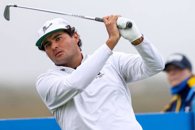 2026 Amgen Irish Open - First Round, Trump International Golf Links, Doonbeg 10 9 2026 Eugenio Lopez-Chacarra tees off the third Eugenio Lopez-Chacarra tees off the third 10 9 2026  Copyright: xx BB3_7631