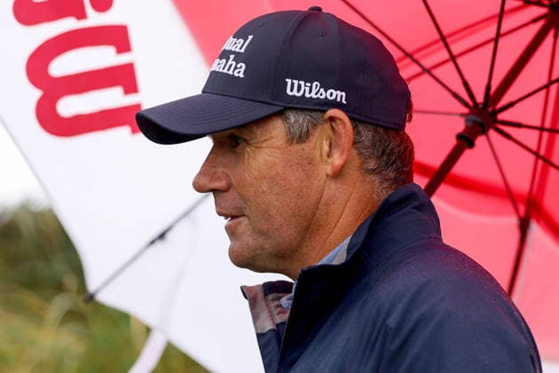 2026 Amgen Irish Open - First Round, Trump International Golf Links, Doonbeg 10 9 2026 Padraig Harrington waits for the fourth tee box to clear Padraig Harrington waits for the fourth tee box to clear 10 9 2026  Copyright: xx BB2_0794