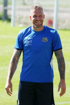 September 10, 2026, xrekx, Soccer 3rd Division, 1 FC Saarbrücken Training: Patrick Schmidt, 1 FC Saarbrücken laughs, smiles, positive, satisfied, laughs, smiles, positive, satisfied Saarbrücken