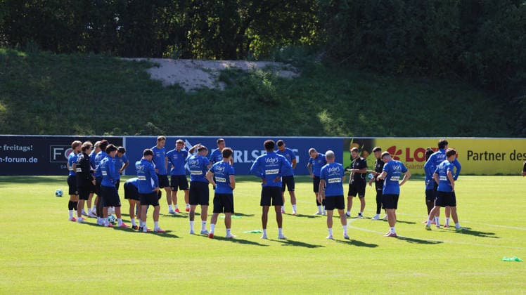 September 10, 2026, xrekx, Soccer 3rd Division, 1 FC Saarbrücken Training: Team Circle 1 FC Saarbrücken, Saarbrücken