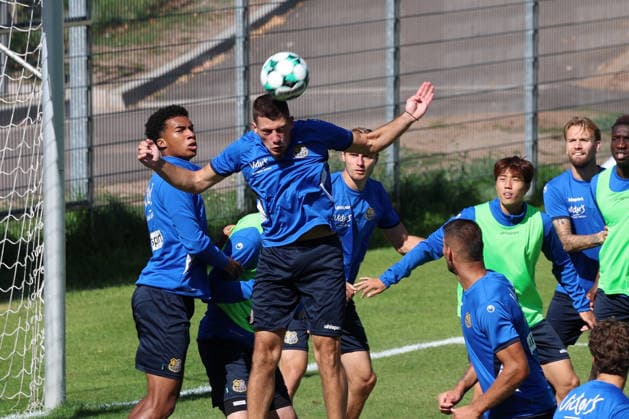 September 10, 2026, xrekx, Soccer 3rd Division, 1 FC Saarbrücken Training, from left: Mladen Cvjetinovic, 1 FC Saarbrücken, Saarbrücken