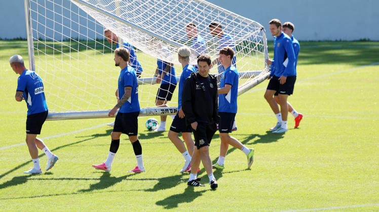 September 10, 2026, xrekx, Soccer 3rd Division, 1 FC Saarbrücken Training with Argirios Giannikis, Coach of 1 FC Saarbrücken, Saarbrücken