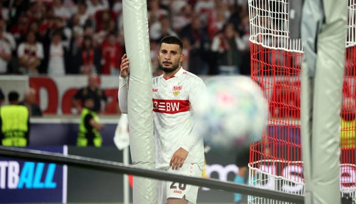 09 09 26 VfB Stuttgart vs. Viking Stavanger Germany, Stuttgart, 09 09 2026, Soccer, UEFA Champions League, 2026–2027 Season, VfB Stuttgart vs. Viking Stavanger, Deniz Undav, VfB Stuttgart