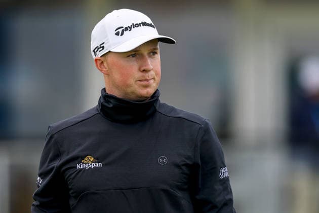 2026 Amgen Irish Open - First Round, Trump International Golf Links, Doonbeg 10 9 2026 Mark Power on the eighteenth green Mark Power on the eighteenth green 10 9 2026  Copyright: xx BB3_8573