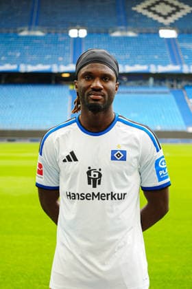 Terem Moffi (Hamburger SV, 09) GER, Hamburger SV, Fussball, Porträttermin, 09.09.2026 GER, Hamburger SV, Fussball, Porträttermin, 09.09.2026 Hamburg *** Terem Moffi, Hamburger SV, 09 GER, Hamburger SV, soccer, photo shoot, 09 09 2026 GER, Hamburger SV, soccer, photo shoot, 09 09 2026 Hamburg Copyright: xEibner-Pressefoto MarcelxvonxFehx EP_MFN