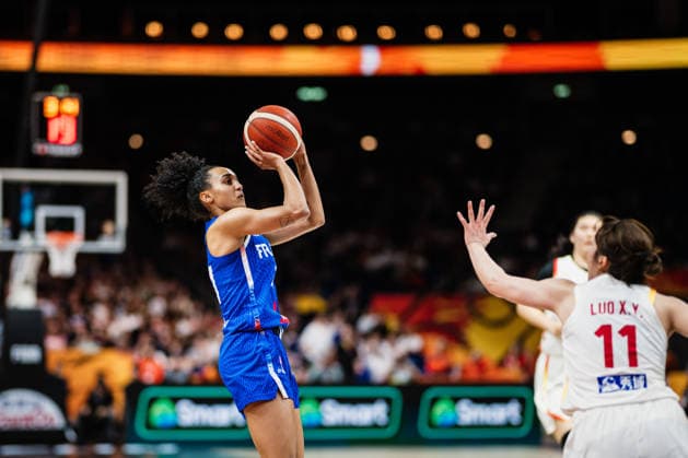 FIBA Women’s Basketball World Cup 2026: China vs. France, September 10, 2026; Leila Lacan (France), 71; Basketball; FIBA Women’s Basketball World Cup 2026; Final Phase, Quarterfinals: China vs. France on September 10, 2026, at the Uber Arena, Berlin Copyright: xBEAUTIFULxSPORTS Tonhäuserx