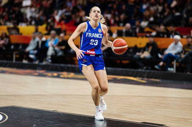 FIBA Women’s Basketball World Cup 2026: China vs. France, September 10, 2026; Marine Johannes (France), 23; Basketball; FIBA Women’s Basketball World Cup 2026, Final Round, Quarterfinals: China vs. France on September 10, 2026, at the Uber Arena, Berlin Copyright: xBEAUTIFULxSPORTS Tonhäuserx
