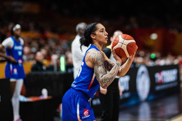 FIBA Women’s Basketball World Cup 2026: China vs. France, September 10, 2026; Gabby Williams (France), 15; Basketball; FIBA Women’s Basketball World Cup 2026; Final Phase, Quarterfinals: China vs. France on September 10, 2026, at the Uber Arena, Berlin Copyright: xBEAUTIFULxSPORTS Tonhäuserx