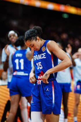 FIBA Women’s Basketball World Cup 2026: China vs. France, September 10, 2026; Gabby Williams (France), 15; Basketball; FIBA Women’s Basketball World Cup 2026; Final Phase, Quarterfinals: China vs. France on September 10, 2026, at the Uber Arena, Berlin Copyright: xBEAUTIFULxSPORTS Tonhäuserx
