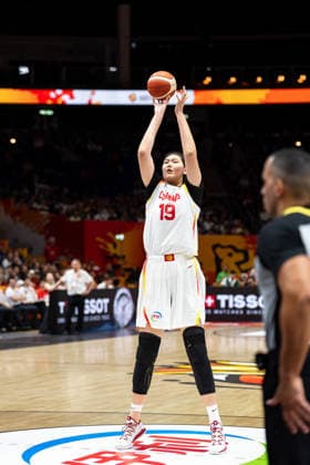 Ziyu Zhang (China), 19 on a free throw, GER, China vs. France, Basketball, 2026 FIBA Women’s World Cup, Quarterfinals, September 10, 2026, GER, China vs. France, Basketball, 2026 FIBA Women’s World Cup, Quarterfinals, September 10, 2026, Berlin Copyright: xEibner-Pressefoto MaxxVincenx EP_MVN