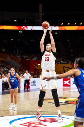 Ziyu Zhang (China), 19 on a free throw, GER, China vs. France, Basketball, 2026 FIBA Women’s World Cup, Quarterfinals, September 10, 2026, GER, China vs. France, Basketball, 2026 FIBA Women’s World Cup, Quarterfinals, September 10, 2026, Berlin Copyright: xEibner-Pressefoto MaxxVincenx EP_MVN