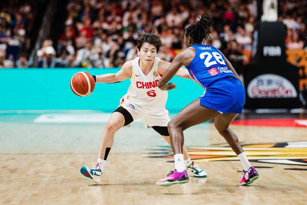 FIBA Women’s Basketball World Cup 2026: China vs. France, September 10, 2026; Yang Shuyu (China), 6; Migna Toure (France), 28; Basketball; FIBA Women’s Basketball World Cup 2026; Final Phase, Quarterfinals: China vs. France on September 10, 2026, at the Uber Arena, Berlin Copyright: xBEAUTIFULxSPORTS Tonhäuserx