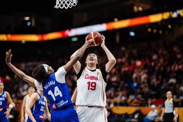 FIBA Women’s Basketball World Cup 2026: China vs. France, September 10, 2026; Zhang Ziyu (China), 19; Dominique Malonga (France), 14; Basketball; FIBA Women’s Basketball World Cup 2026; Final Phase, Quarterfinals: China vs. France on September 10, 2026, at the Uber Arena, Berlin Copyright: xBEAUTIFULxSPORTS Tonhäuserx