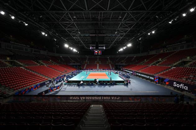2026.09.10 Sofia siatkowka Mistrzostwa Europy w siatkowce mezczyzn Polska - Portugalia N z widok ilustracja zdjecie ilustracyjne zdjecia stockowe hala arena ogolny Foto Lukasz Laskowski PressFocus 2026.09.10 Sofia CEV Enel EuroVolley Men 2026 Poland vs Portugal generaÅ‚ view of Arena 8888 Sofia Credit: Lukasz Laskowski PressFocus NEWSPIX.PL --- newspix.pl 