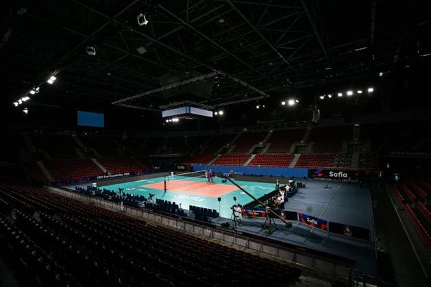 2026.09.10 Sofia siatkowka Mistrzostwa Europy w siatkowce mezczyzn Polska - Portugalia N z widok ilustracja zdjecie ilustracyjne zdjecia stockowe hala arena ogolny Foto Lukasz Laskowski PressFocus 2026.09.10 Sofia CEV Enel EuroVolley Men 2026 Poland vs Portugal generaÅ‚ view of Arena 8888 Sofia Credit: Lukasz Laskowski PressFocus NEWSPIX.PL --- newspix.pl 