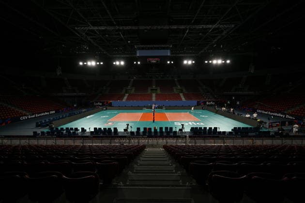 2026.09.10 Sofia siatkowka Mistrzostwa Europy w siatkowce mezczyzn Polska - Portugalia N z widok ilustracja zdjecie ilustracyjne zdjecia stockowe hala arena ogolny Foto Lukasz Laskowski PressFocus 2026.09.10 Sofia CEV Enel EuroVolley Men 2026 Poland vs Portugal generaÅ‚ view of Arena 8888 Sofia Credit: Lukasz Laskowski PressFocus NEWSPIX.PL --- newspix.pl 