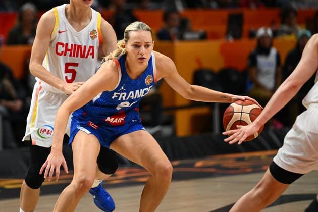 China v France - FIBA Women s Basketball World Cup 2026 Quarter-Final BERLIN, GERMANY - SEPTEMBER 10 : Johannes Marine shooting guard of France during the FIBA Women s Basketball World Cup quarter final match between China and France in Berlin on September 10, 2026 in Berlin, Germany, 10 09 2026 Berlin Germany  Copyright: xVincentxKalutx