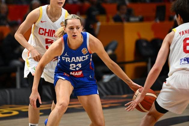 China v France - FIBA Women s Basketball World Cup 2026 Quarter-Final BERLIN, GERMANY - SEPTEMBER 10 : Johannes Marine shooting guard of France during the FIBA Women s Basketball World Cup quarter final match between China and France in Berlin on September 10, 2026 in Berlin, Germany, 10 09 2026 Berlin Germany  Copyright: xVincentxKalutx