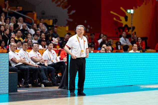 Luming Gong (China), Coach, GER, China vs. France, Basketball, 2026 FIBA Women’s World Cup, Quarterfinals, September 10, 2026, GER, China vs. France, Basketball, 2026 FIBA Women’s World Cup, Quarterfinals, September 10, 2026, Berlin Copyright: xEibner-Pressefoto MaxxVincenx EP_MVN