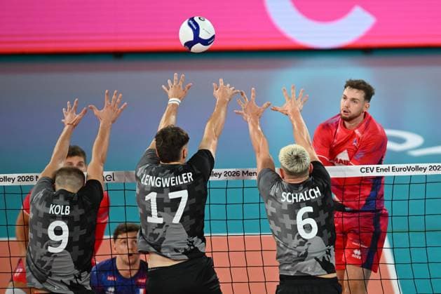 Volleyball, EuroVolley, France v Switzerland