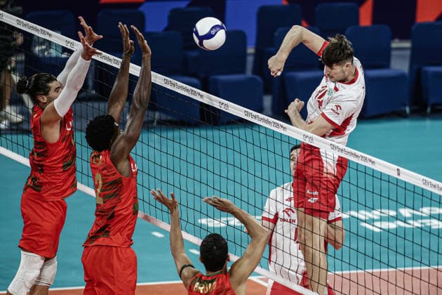 IPA88359269 - Poland s Szymon Jakubiszak in action during the CEV Enel Eurovolley 2026 pool phase match between Poland and Portugal at Arena 8888 in Sofia, Bulgaria, on September 10, 2026  Copyright: xIvanxSxIvanov IPAxSportx xx IPA88359269